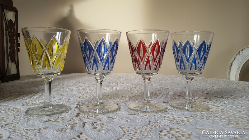 Vmc Reims French crystal wine glasses 4 pcs.