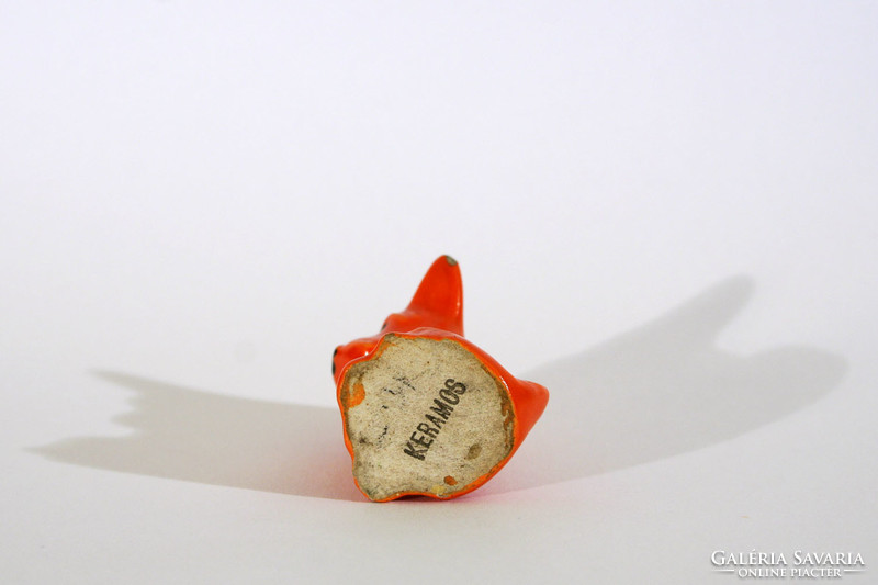 Rudolf podany ceramic mini ceramic fox dog fox terrier fox terrier