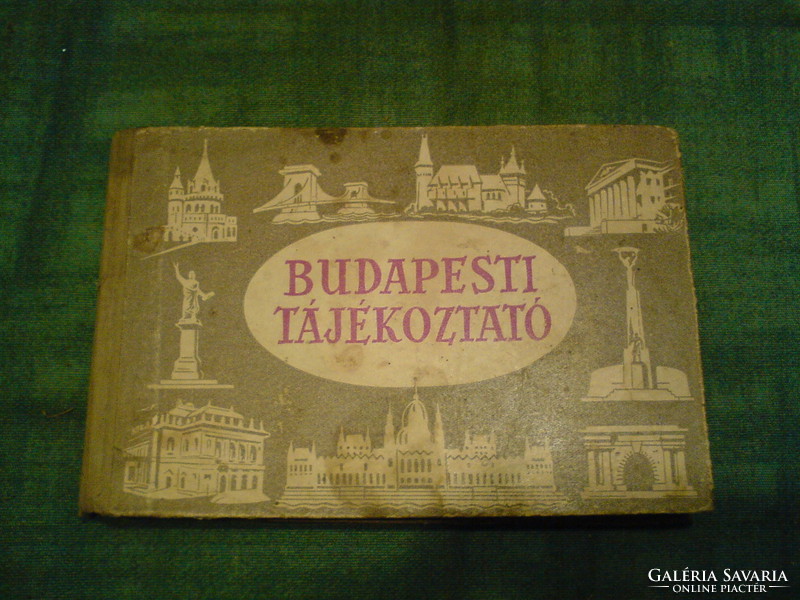 Budapest information guide 1956