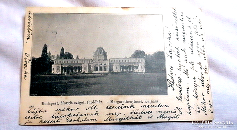 Budapest Margitsziget bath house 1901. 183.