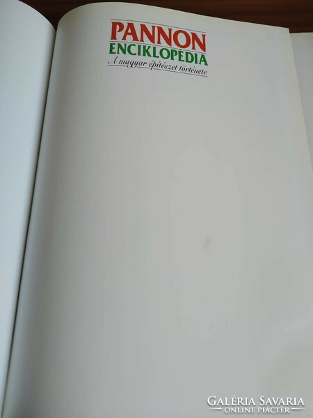 Pannon encyclopedia, the history of Hungarian architecture, 2009