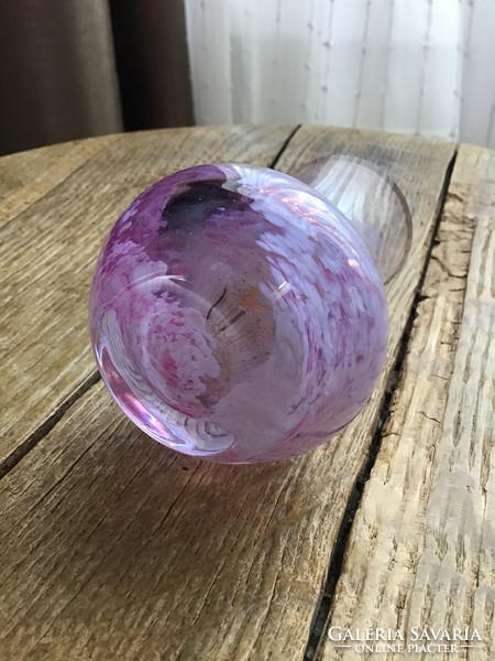 Régi Caithness Skót kristály üveg váza
