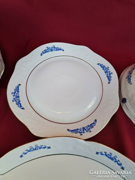 Beautiful 6-person Doroho dinnerware set floral set plate steak soup bowl nostalgia