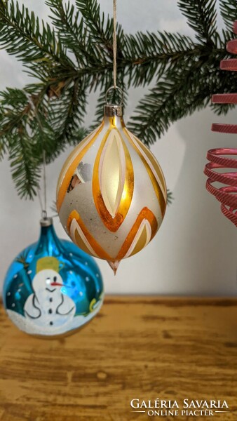 Retro Christmas tree decorations