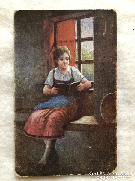 Antik képeslap - 1918                         -2.