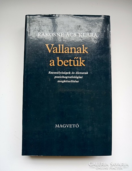 Rákosné ács skámára: the letters tell, book