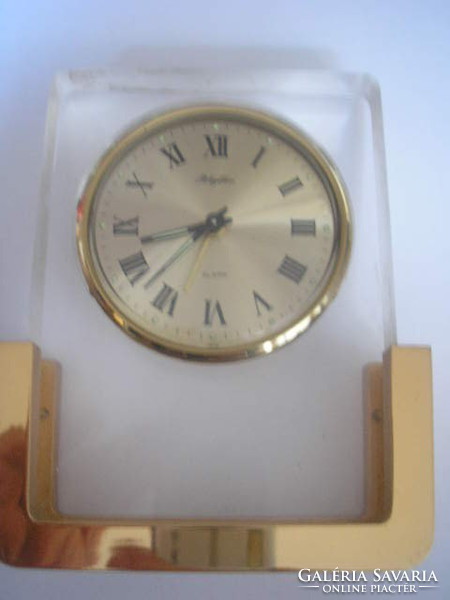 N 35 luxury Japanese rhythm mechanical gilded case accurate table clock rarity