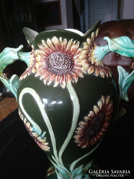 Art Nouveau majolica vase! /37cm!/