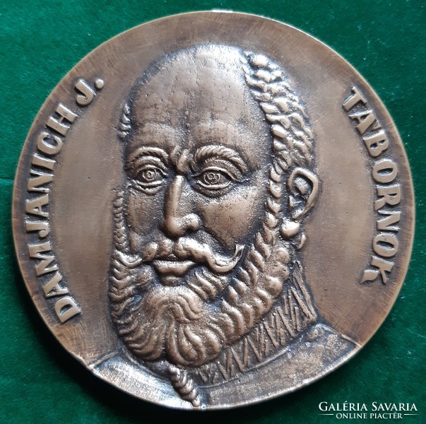 László Csontos: damjanich (1979), pair of bronze plaques