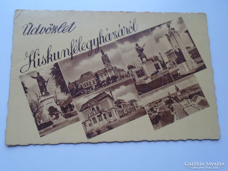 D192371   Régi képeslap -Kiskunfélegyháza  1940k