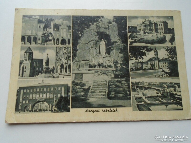 D192379 old postcard - Szeged - Weinstock - 1940k - peaceful