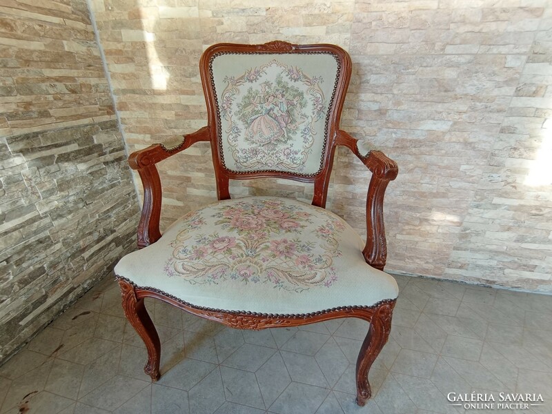 Goblein-es karos szék