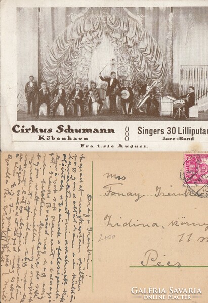 Schumann circus köbenhavn singers 30 liliputaner 1930. There is a post office!
