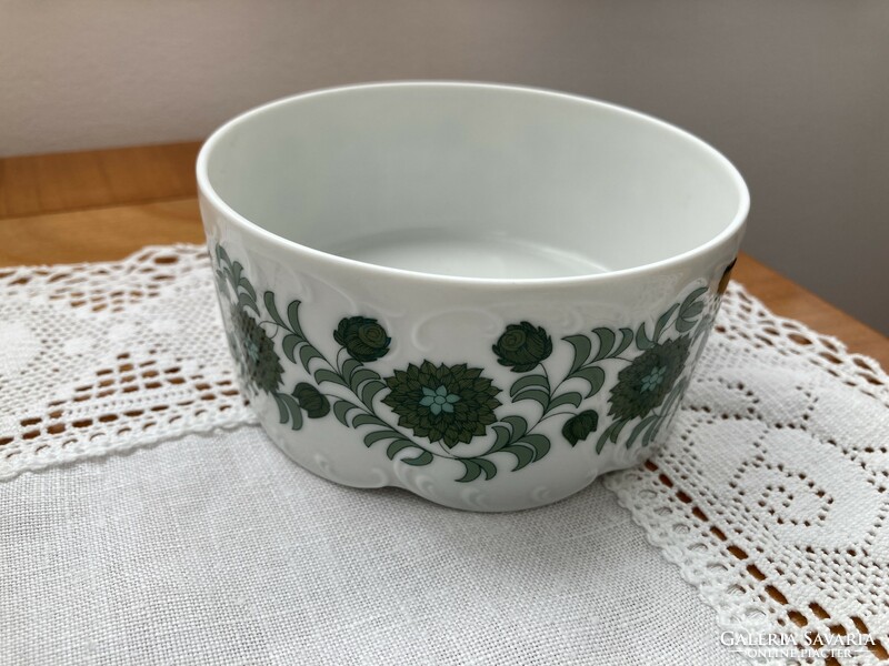 Rosenthal bowl classic rose with green pattern