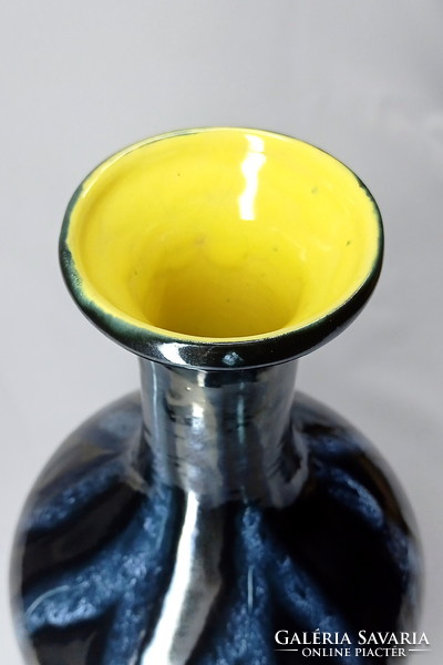Nagy méretű Tófej kerámia váza