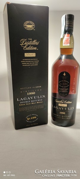 Lagavulin 1990 Distillers edition gyűjtői darab eladó!