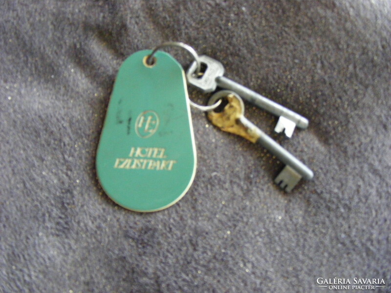 I-es épület 1008-as Relikvia Ezüstpart  Szallodai , Hotel kulcstartó SILVER BEACH kulcs