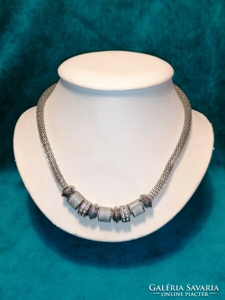 Silver necklace (632)