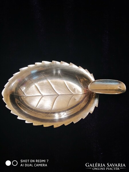 Silver (800) mint single charming small ashtray.