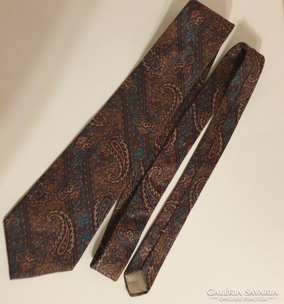 Christian DIOR paislay mintás, vintage, selyem nyakkendő
