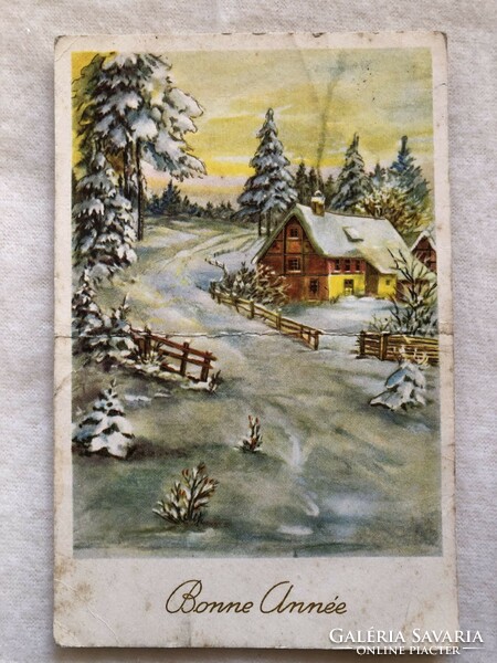 Régi Karácsonyi képeslap                                    -2.