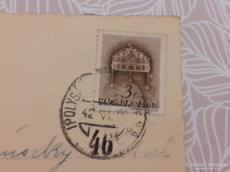Régi képeslap 1942 Balassagyarmat fotó levelezőlap