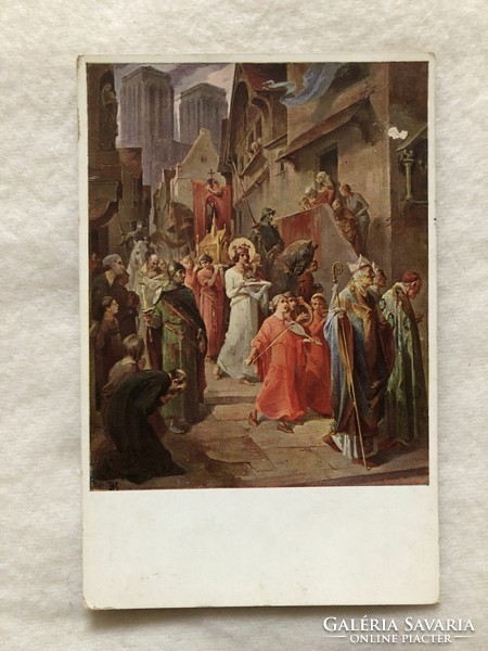 Antik képeslap - 1918                              -2.
