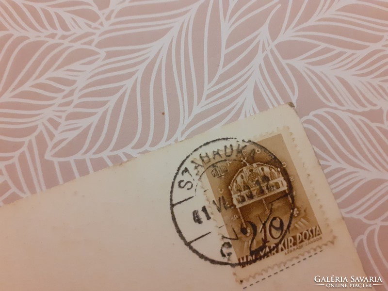 Régi képeslap 1941 Szabadka Városház fotó levelezőlap Délvidék visszafoglalása idején WW 2