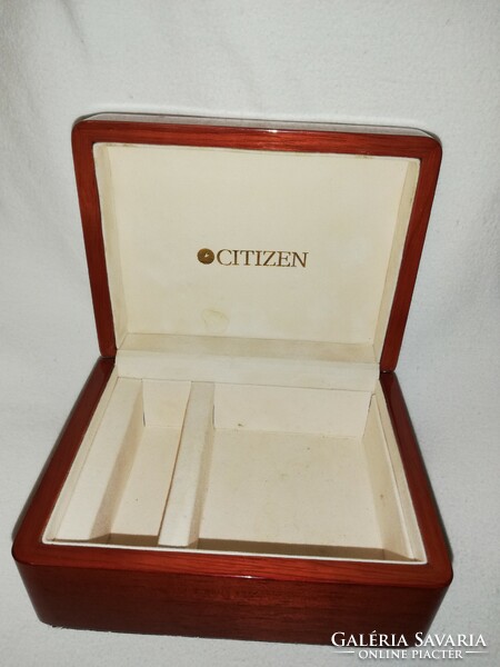 Citizen wooden watch box