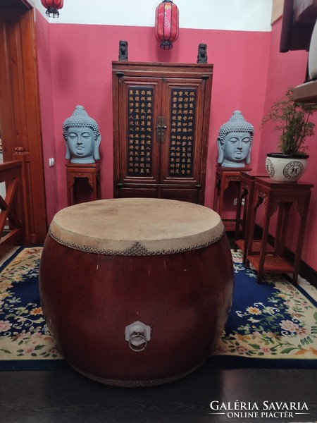Huge old Chinese drum.