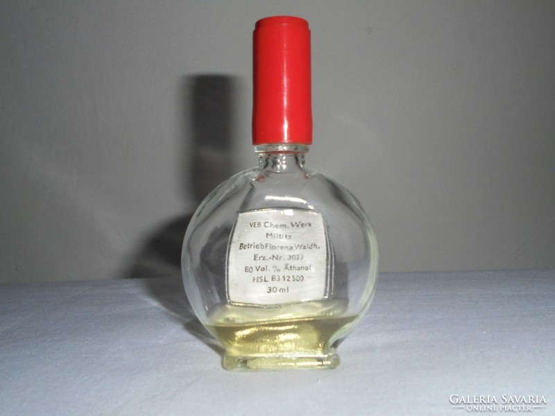 Retro német kölni kölnis kölnivíz illatszer üveg palack - Florena Kölnisch Wasser