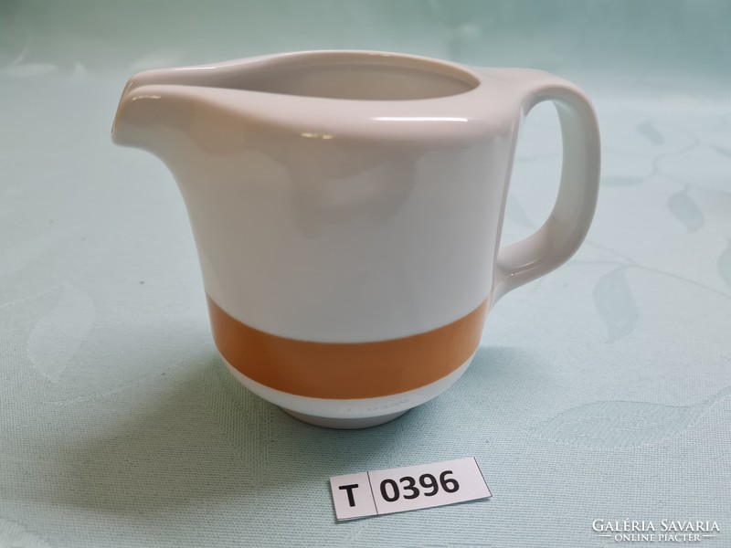 T0396 plain orange striped milk spout 9 cm