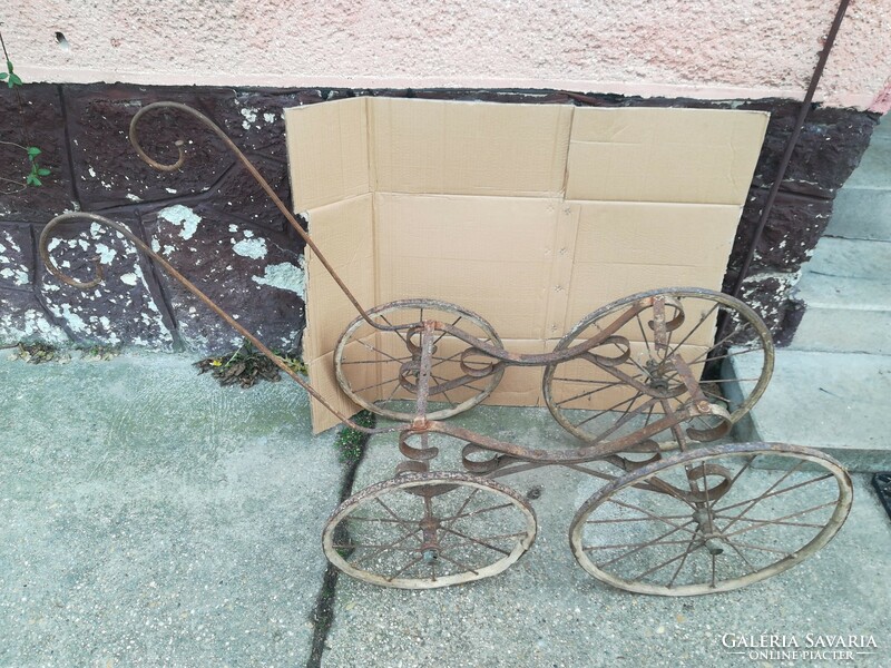Antique stroller frame