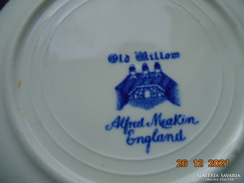 1930 Alfred Meakin kobaltkék OLD WILLOW mintával tál