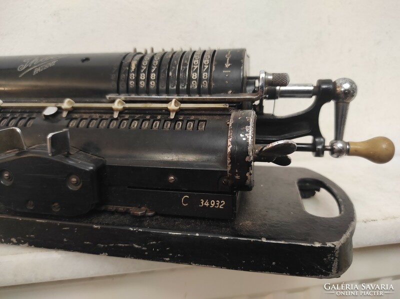 Antik számológép pénztár gép kassza cassa gyűjtemény számoló gép pénztárgép 112
