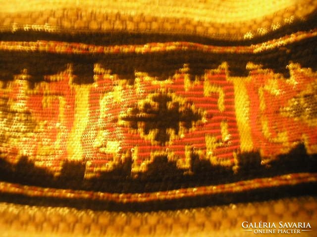 N2 theater + film-rich gold thread woven velvet custom needlework shoulder bag rarity 40 x 35 cm