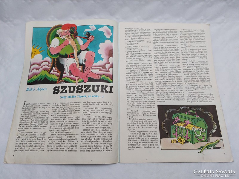 Régi újság Kisdobos 1977 május retro gyermek magazin