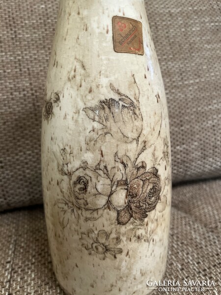 Scheurich nyugat-német kerámia váza gyönyörű, különleges mintával. 30 cm magas