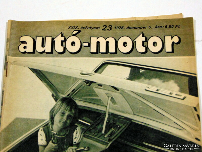 1977 February / car-motorcycle / for birthday old original newspaper no.: 3527