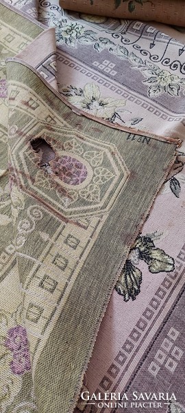 Leárazás! Antitk vastag textil kárpit szövet bútorszövet takaró ágytakaró drapéria + ajándék szövet