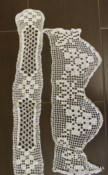 Lace strip. Looks great in a pantry or showcase - 2 pcs