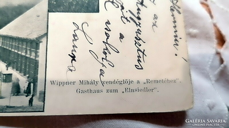 Wippner Mihály vendéglője "A remetéhez" Budapest, 1901-ből    40.