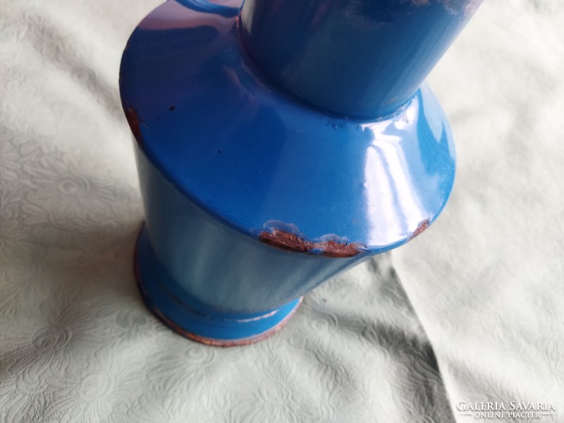 Jászkiséri blue enamel water jug