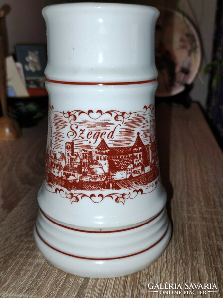 Alföldi porcelán korsó (17 cm)