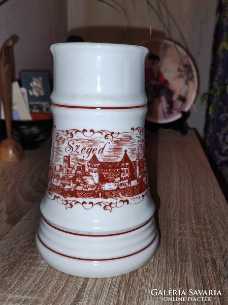 Alföldi porcelán korsó (17 cm)