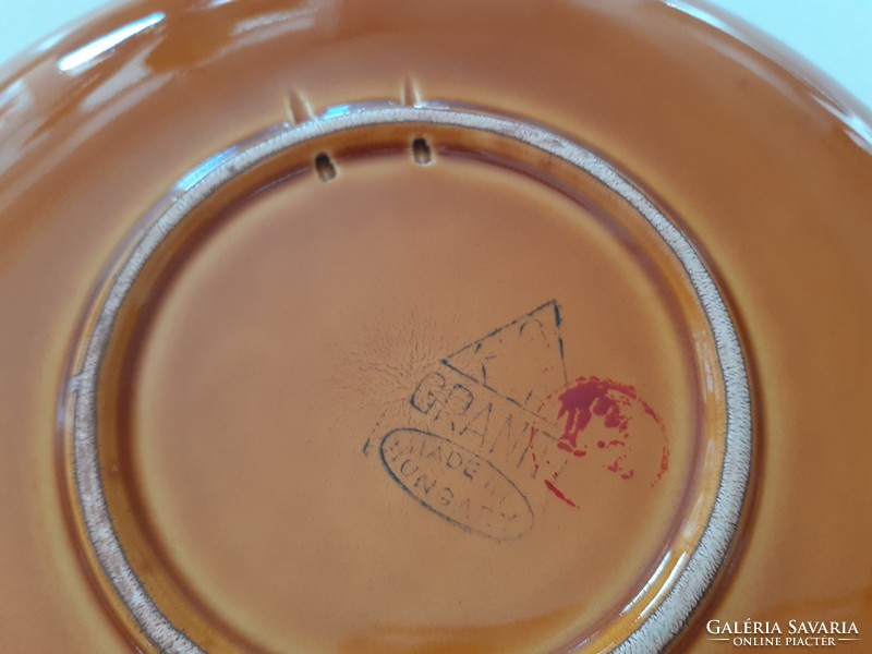 Régi KP Gránit falidísz Nemzetközi Nőnap feliratos tányér dísztányér