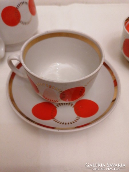 Russian porcelain tea set