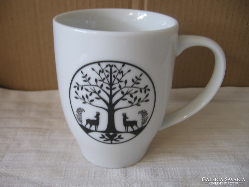 Retro ikea deer mug swedish design, made in bangladesh 22620