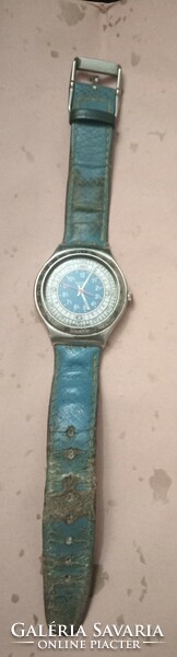 Vintage swatch irony big - ocean storm ygs403 from the 1990s