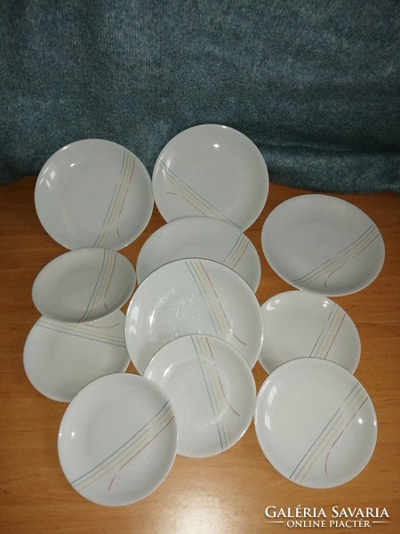Alföldi porcelain 5 flat plates and 6 small plates in one (2p)